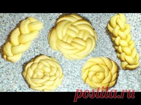 25 easy bread shaping / braiding techniques - for challah, brioche, tsoureki, zopf etc.