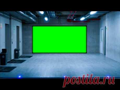 Beautiful Green screen Office background Lighting effects stock footage HD | Crazy Editor
