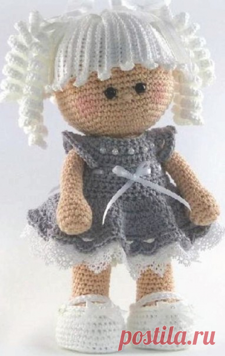 Милая кукла

#кукла_крючком@knit_toyss, #крючком_игрушка@knit_toyss

Пряжа YarnArt Jeans
Крючок 2-2,5 мм

Источник: https://vk.com/wall-180151698_1681