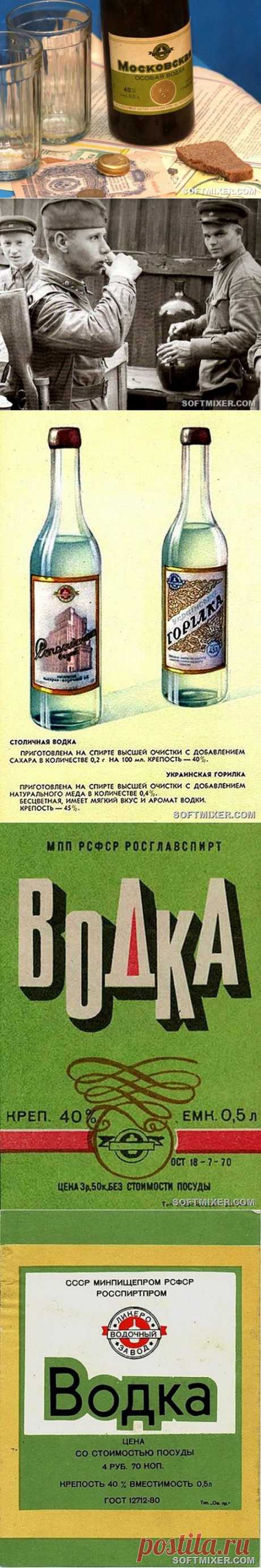 Как менялись цены на водку / Назад в СССР / Back in USSR