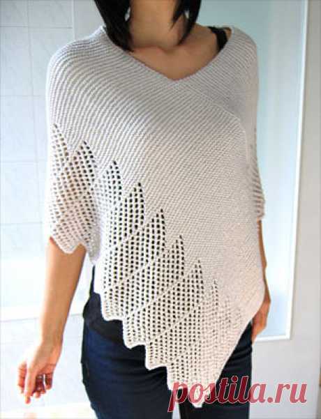 Ravelry: Lace Cotton Ponchette pattern by windloop