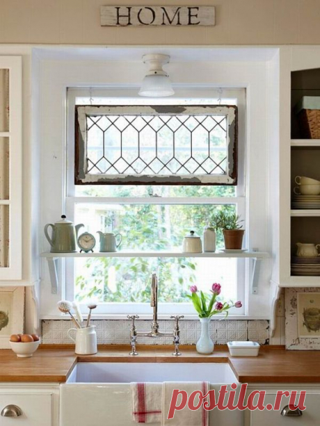 Kitchen Window Inspiration - Home Decorating Trends | Все для дома