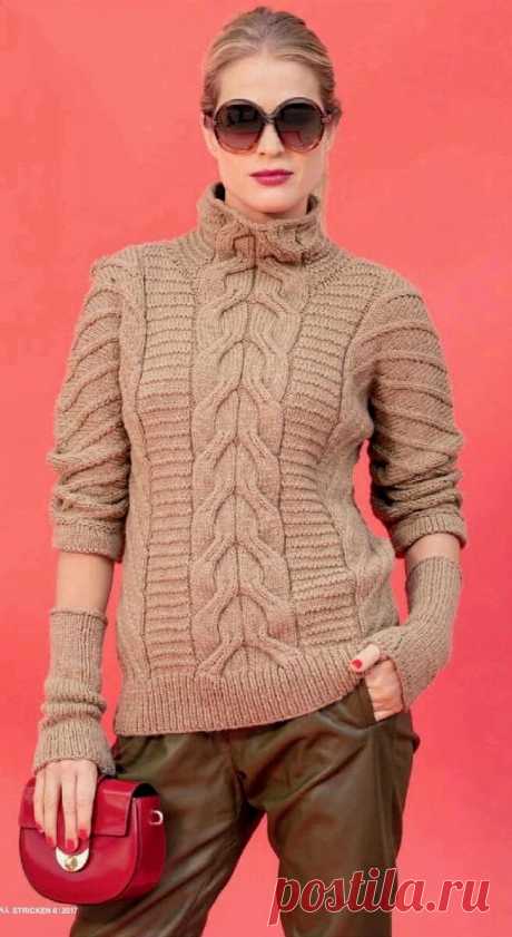 Свитеры, пуловеры и джемперы спицами (фото, схемы)(9) | ШалиГали – о вязании с любовью | Дзен