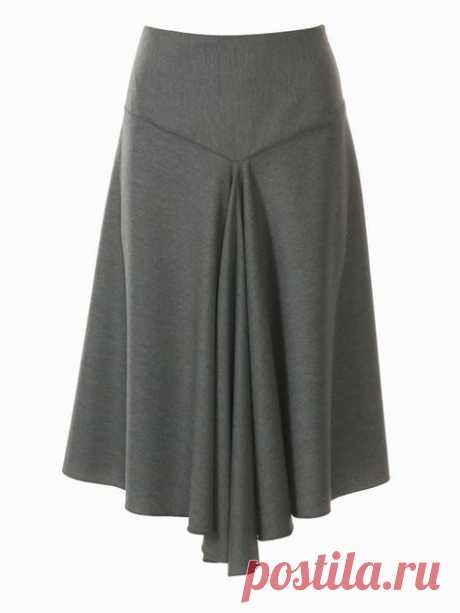 01/2011 Skirt with front pleats