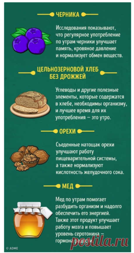 20 продуктов, которые можно и нельзя есть натощак