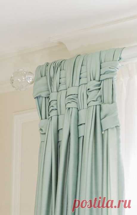 Woven drapes – I love this! | Home Decor In Your Life