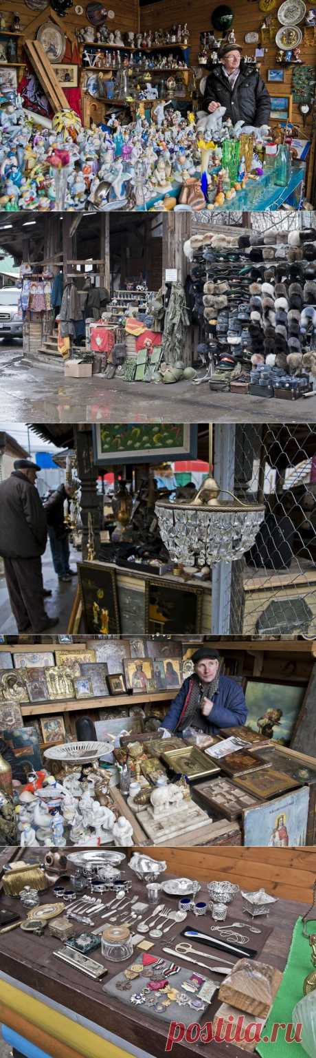 Как выглядит блошиный рынок в Москве • НОВОСТИ В ФОТОГРАФИЯХ