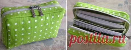 Multi-functional Bag / Bankbook Pouch ~ DIY Tutorial Ideas!