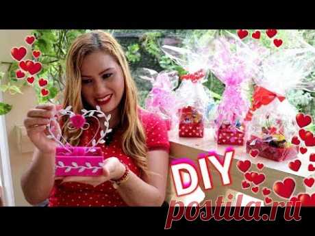 DIY/IDEA PARA SAN VALENTIN 2019/❤ PARTE#1/ CAJITAS DECORADAS CON CHOCOLATES. ❤❤❤