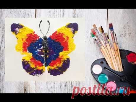 Как нарисовать бабочку! Рисуем с детьми! #Dari_Art