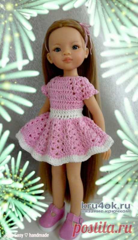 Платье SISSY для куклы Paola Reina. Работа Julia Easy