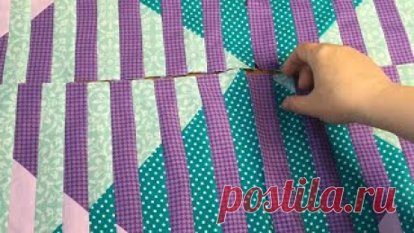 Мало кто знает, как легко сшить этот хитрый лоскутный блок DIY мастер-класс | Polly Stitch: лоскутное шитье с Полиной | Дзен