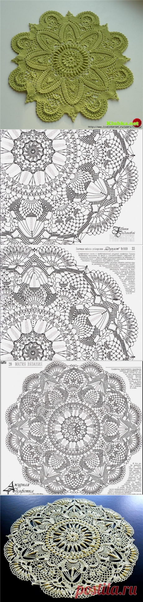 Нарядные кружевные салфетки, связанные крючком: схемы… Красивые салфеточки! | hdok.ru - развивай своё хобби с нами.