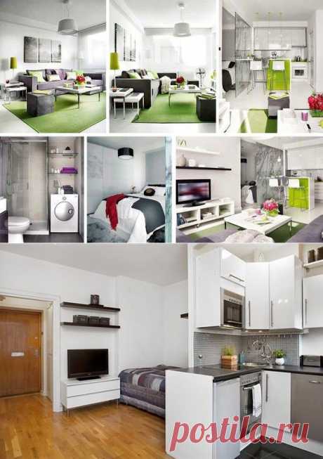 В каком стиле разработать дизайн интерьера маленькой квартиры