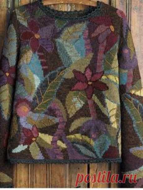 Floral Casual Round Neck Long Sleeve Sweaters&sweatshirts – Juliehint