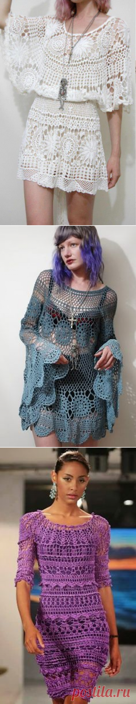 delicate crochet dress | to start my crochet