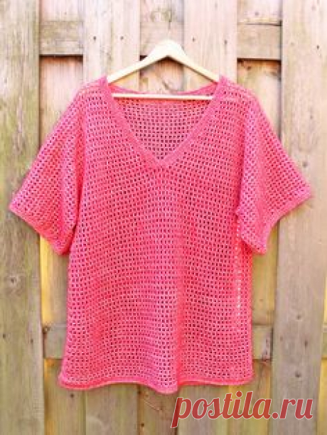 Jasper V Pullover By Nerissa Muijs - Free Crochet Pattern - (ravelry)