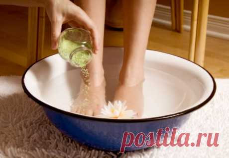 Ванночки для ног от потливости и профилактика запаха пота