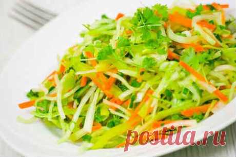 Салат из зеленой редьки - простые рецепты