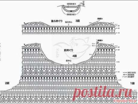 . Джемпер крючком. - Все в ажуре... (вязание крючком) - Страна Мам