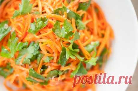 Салаты с морковью по-корейски: вкусно, быстро, просто! / Простые рецепты