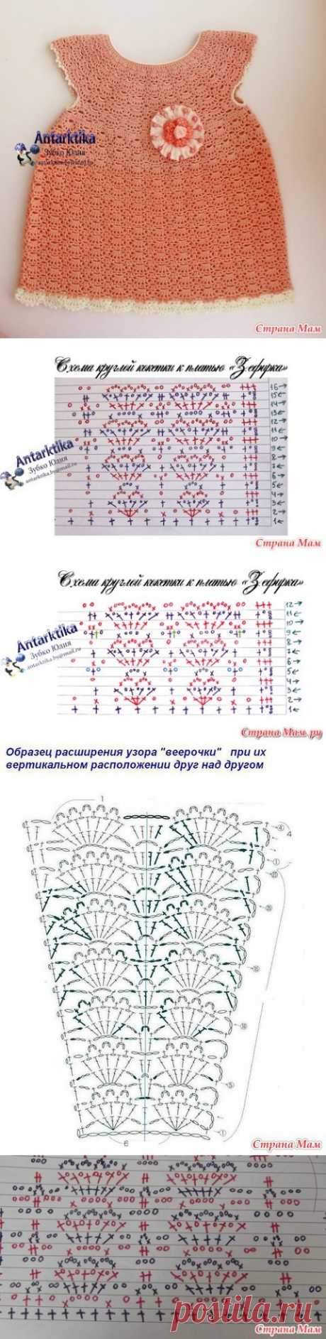 &quot;Зефирка&quot; - нежное платье-туника-маечка! - 8 Августа 2014 - Рукоделие своими руками - Информационный портал &quot;Магия Творчества&quot;