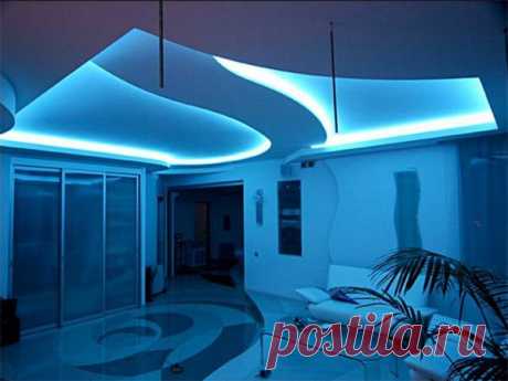 Светодиодная лента для подсветки потолка