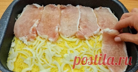 Как готовится картошка с мясом под сыром - Со Вкусом