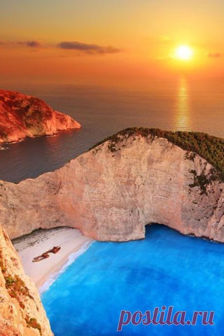 Navagio Beach ~ Zakynthos, Greece | Colors Of Nature