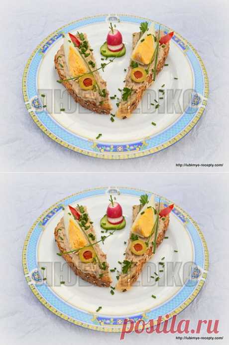 Праздничные бутерброды с рыбой | 4vkusa.ru