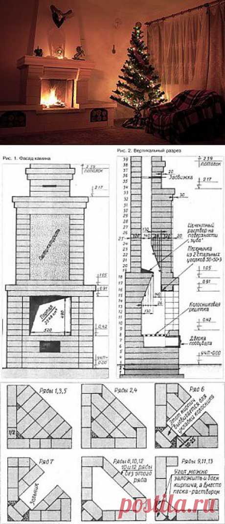 Камин для дачи ~ На даче