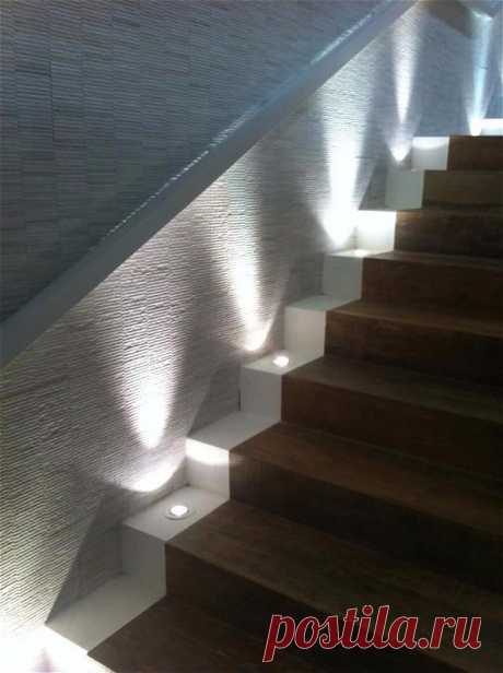 Автоматическая светодиодная подсветка лестницы - Домашний Очаг