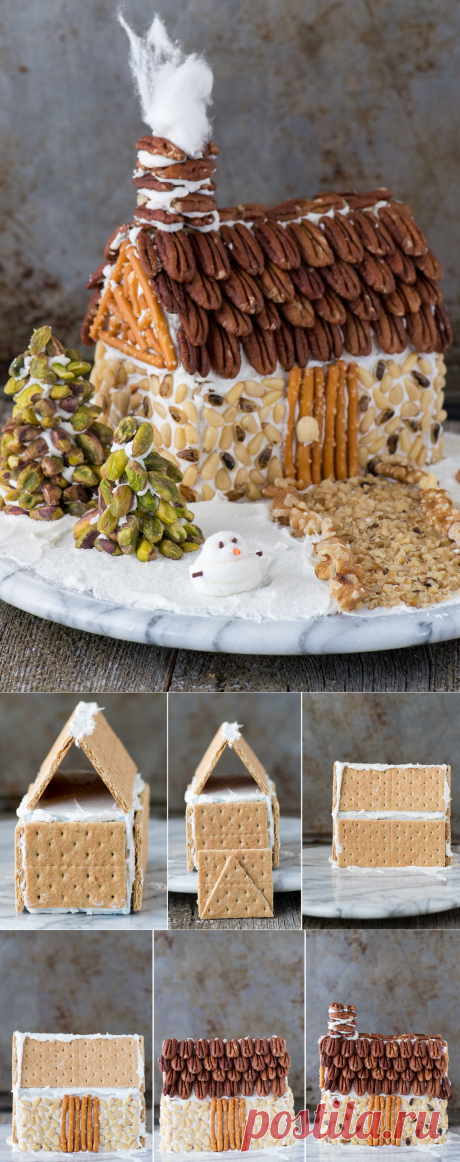 Nutty Gingerbread House | The First Year