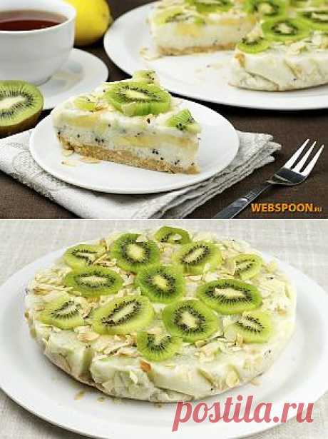 Йогуртовый торт | Торт из йогурта с фото | Йогуртовый торт с фруктами на Webspoon.ru