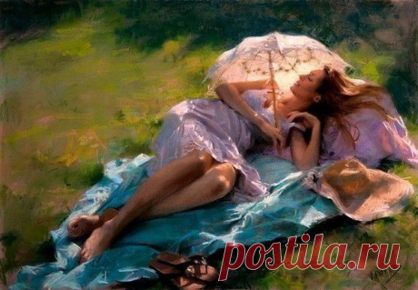 Художник Vicente Romero Redondo