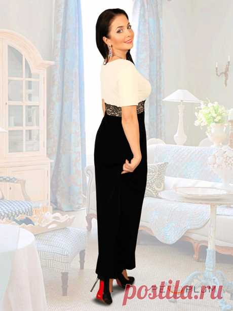 Повседневное платье для женщин "Блэк Найт" от бренда Charutti, Россия. Купить за 2860 руб. Скидка от цены -50%. Фотографии, отзывы