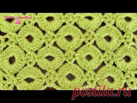 A CROCHET: Punto Circuronbus (Circurhombus Stitch)