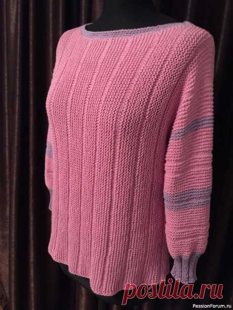 Кофта для прохладной погоды | Вязание для женщин спицами. Схемы вязания спицами