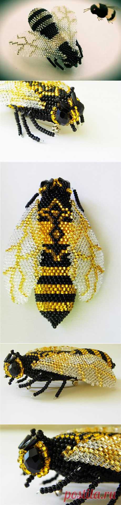 Пчёлки | biser.info - всё о бисере и бисерном творчестве