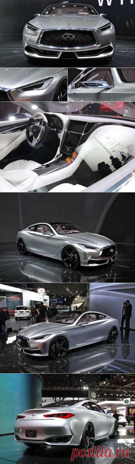 Infiniti Q60 - автомобиль с человеческим глазом - автоновости - Авто Mail.Ru