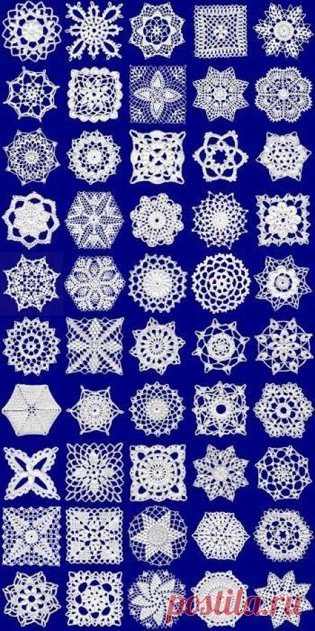 crochet motifs  |  Pinterest: инструмент для поиска и хранения интересных идей