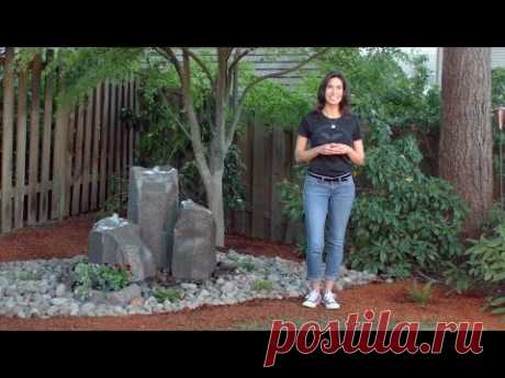 LiquidArt Pondless Fountain Installation