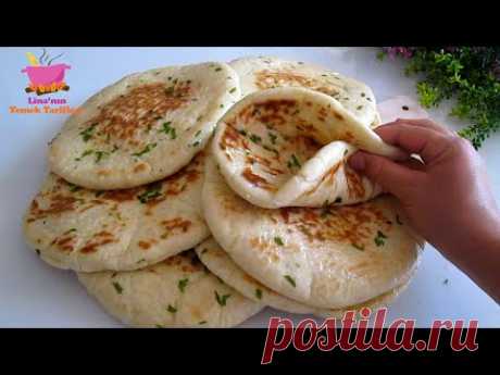 Турецкий хлеб: самый вкусный и легкий хлеб, который вы можете приготовить! Никакой духовки! Мягкий