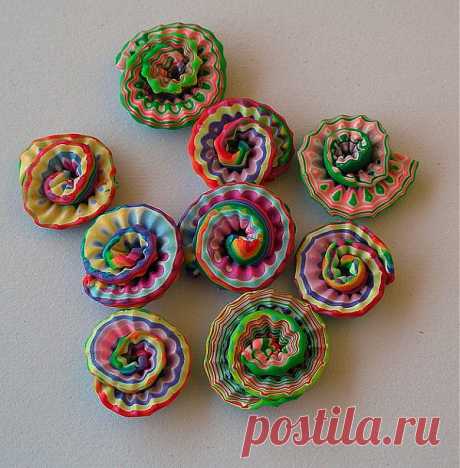 New beads | Flickr - Photo Sharing! | polymer clay