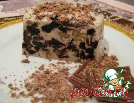 Десерт из чернослива и ореха – кулинарный рецепт