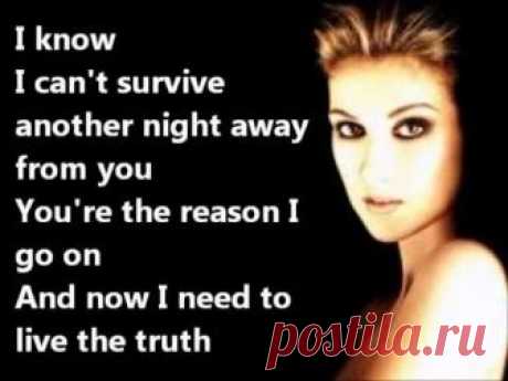 Celine Dion - I SURRENDER+LYRICS