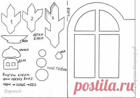 Новогодние открытки с детьми | Страна Мастеров