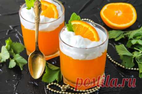 Апельсиновое желе рецепт с фото пошагово - 1000.menu