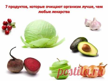 7 продуктов, которые очищают организм лучше, чем любые лекарства | Colors.life