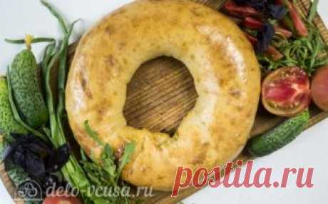 Ханума с мясом и картофелем в духовке, рецепт с фото